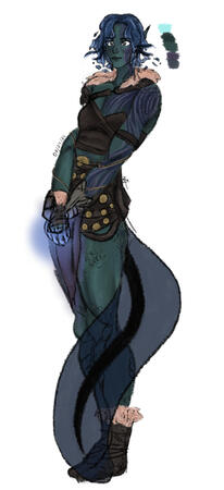 Full body + basic shading